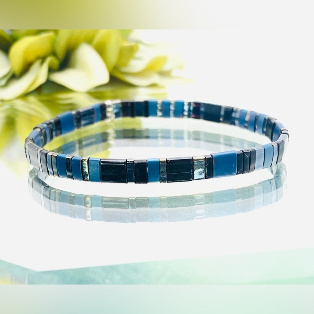 Miyuki Tila Bead Bracelet